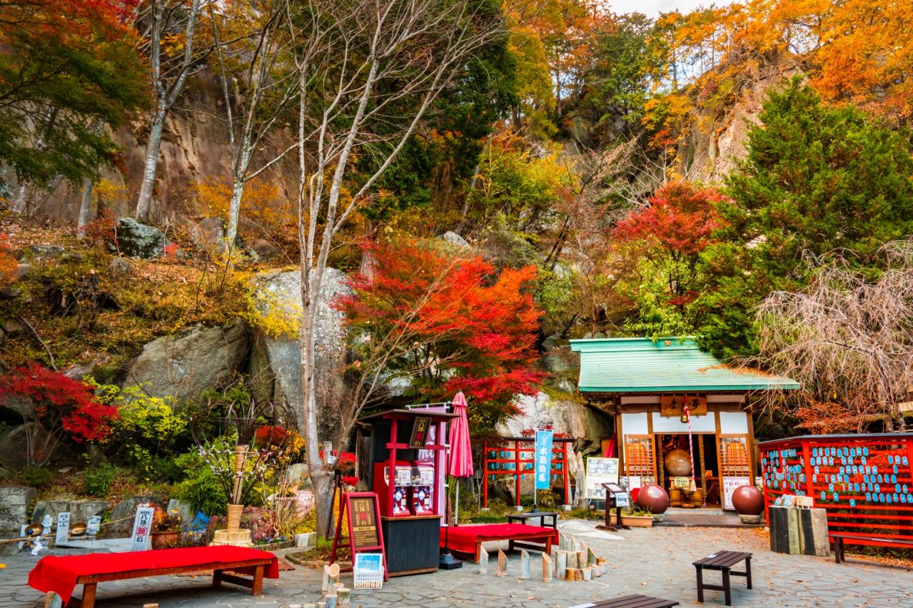 昇仙峡の秋風景