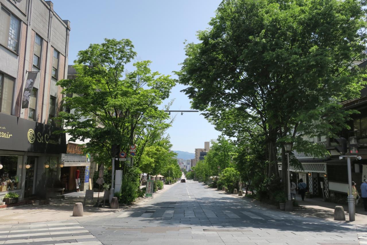 善光寺表参道の街並み