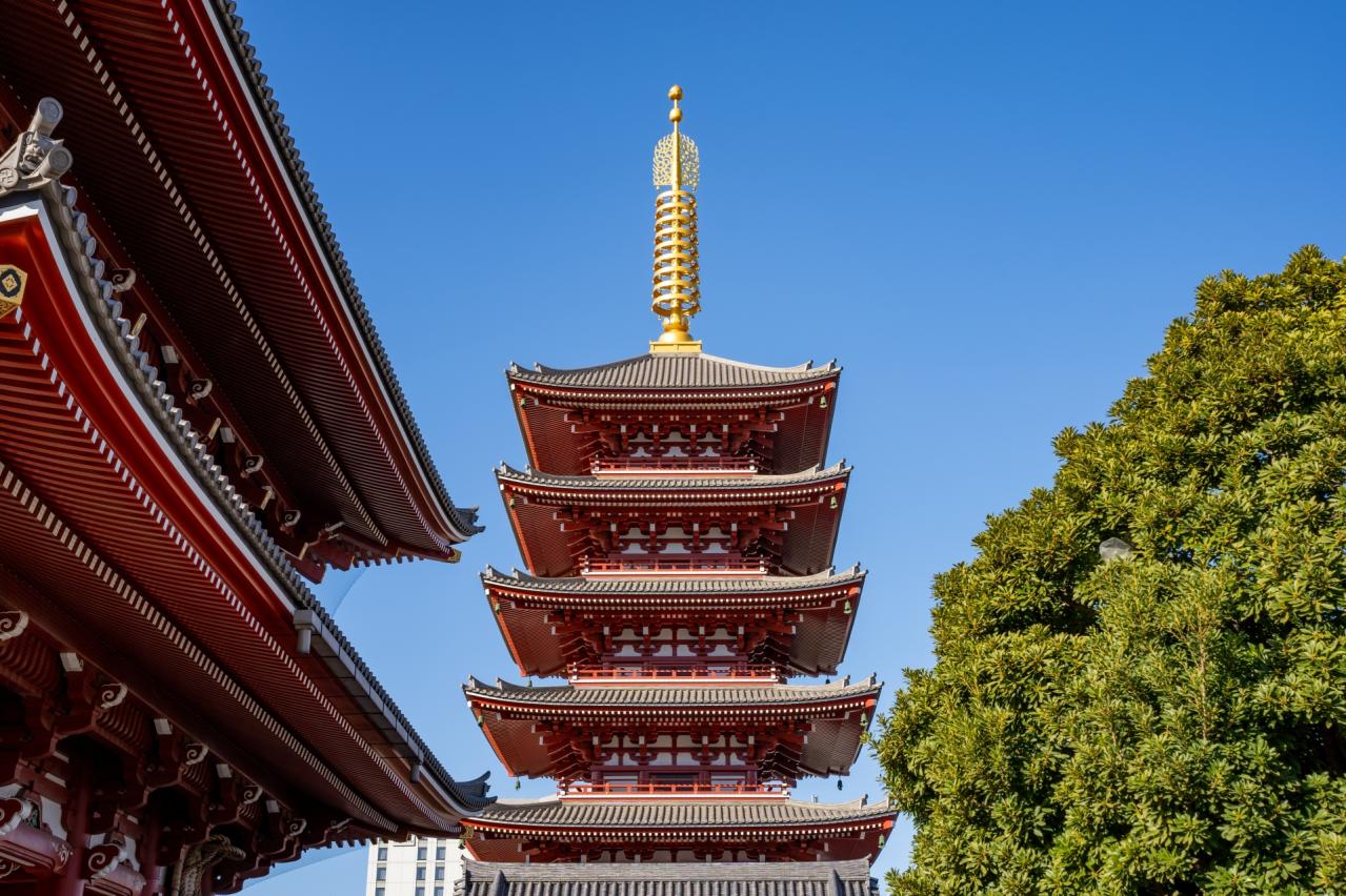 浅草寺 五重塔