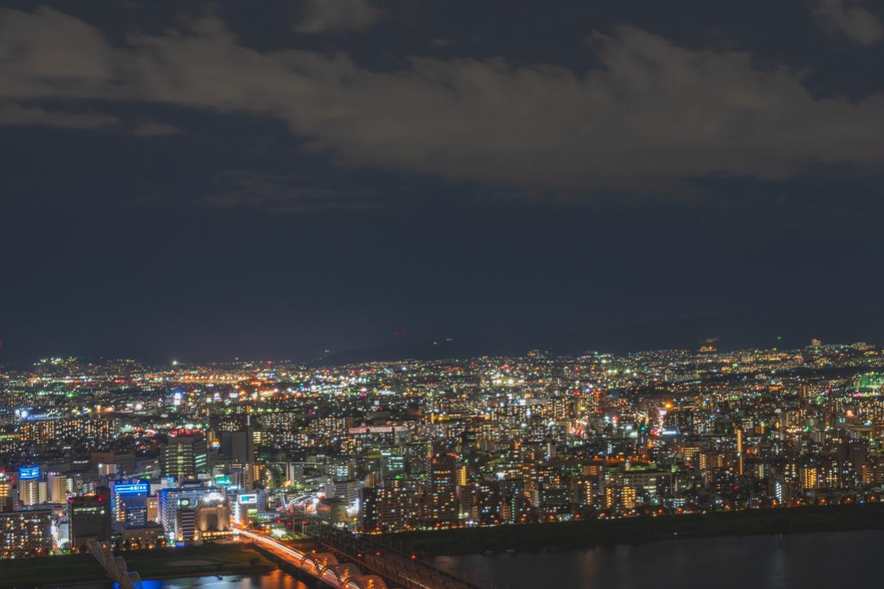 梅田スカイビルからの夜景
