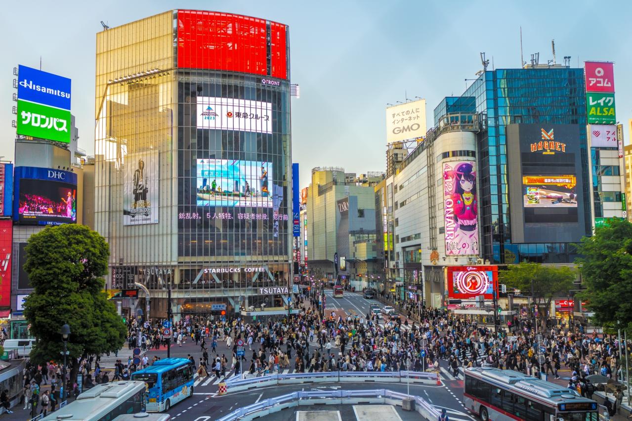 渋谷スクランブル交差点