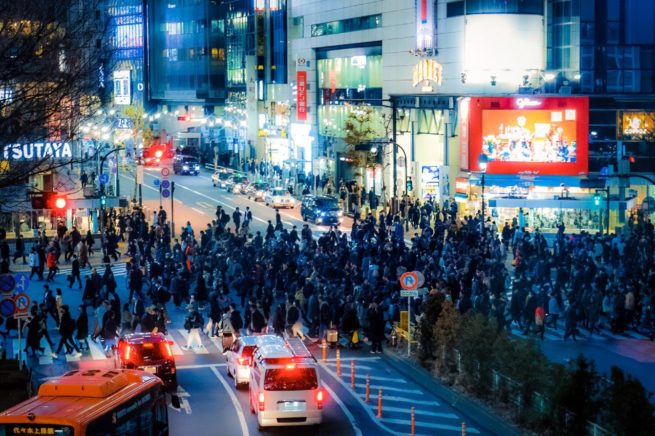 渋谷スクランブル交差点