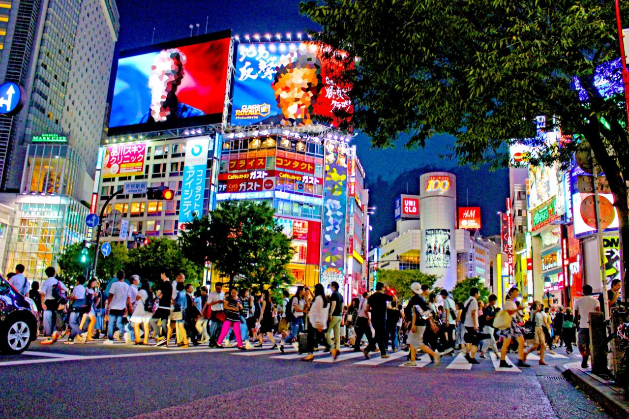 渋谷スクランブル交差点