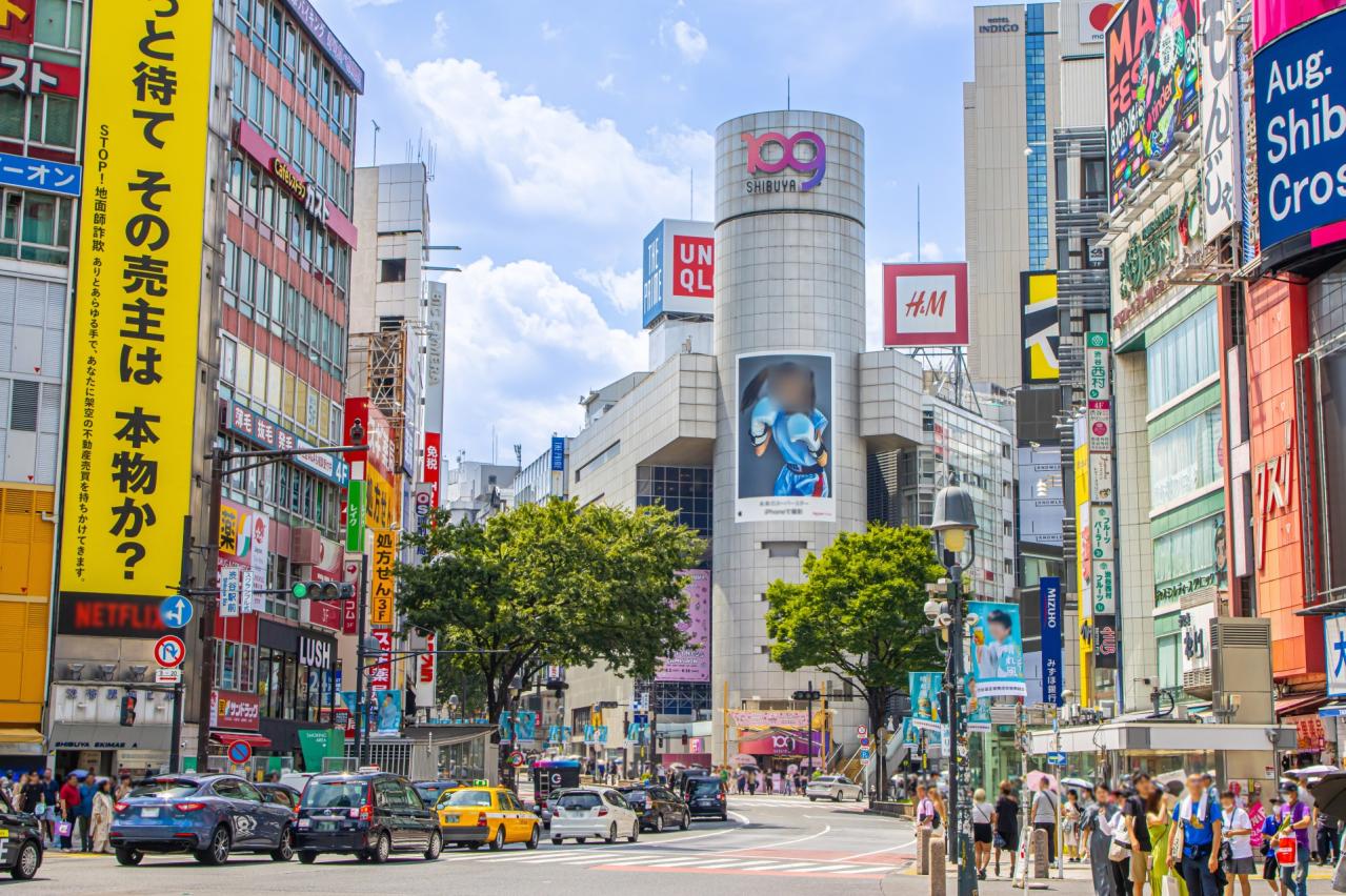 渋谷スクランブル交差点