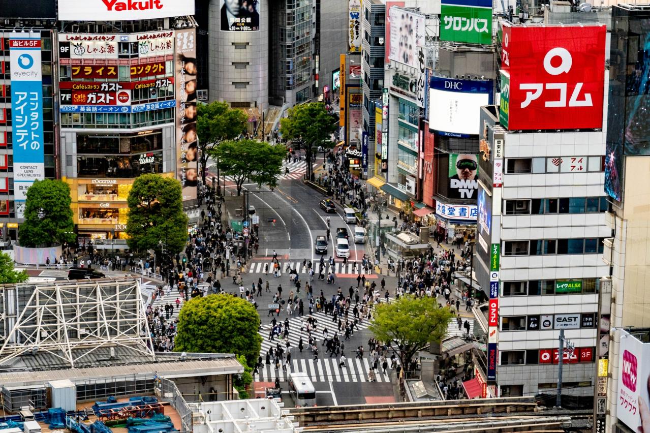 渋谷スクランブル交差点