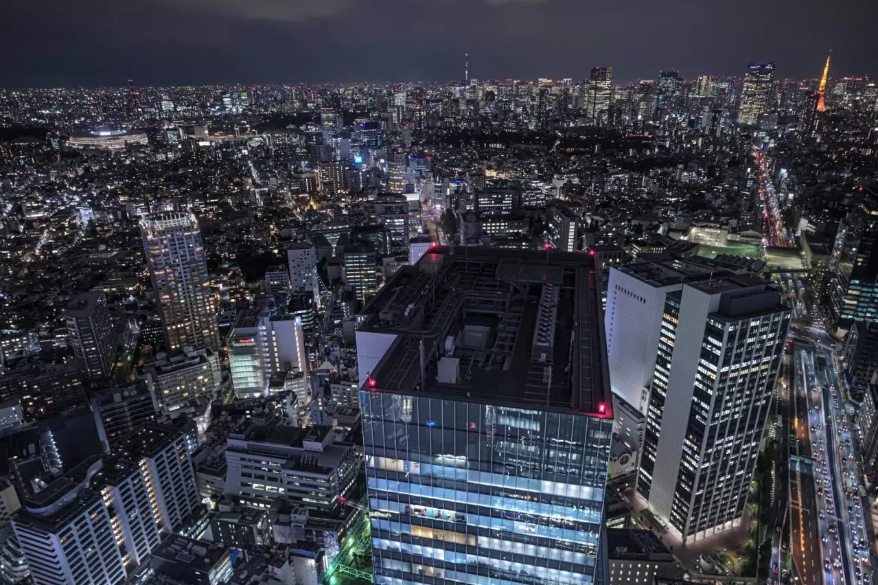 東京都 SHIBUYA SKYからの夜景