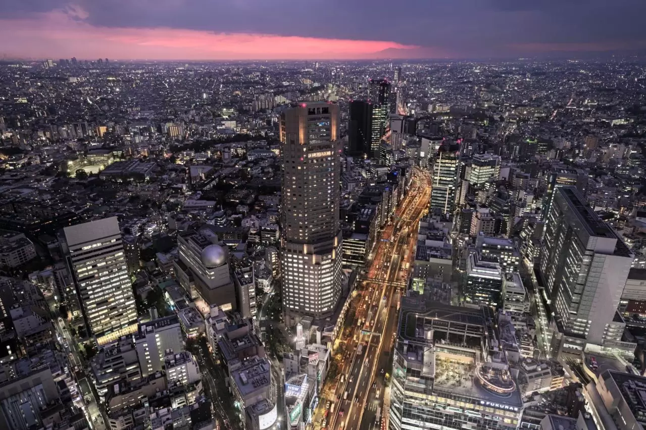 東京都 SHIBUYA SKYからの夜景