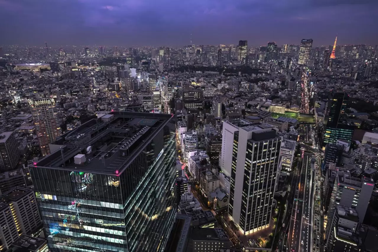 東京都 SHIBUYA SKYからの夜景
