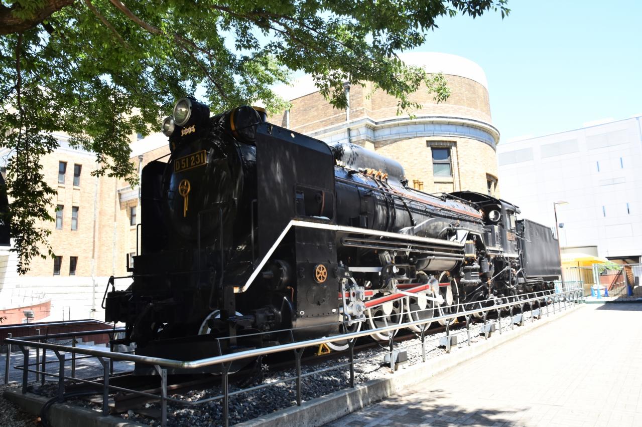 国立科学博物館にあるSL D51