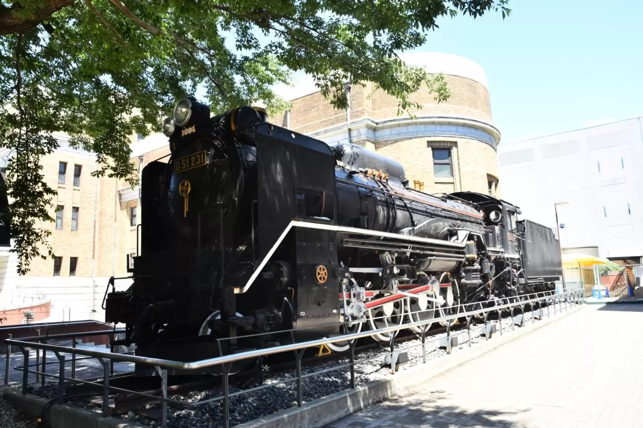 国立科学博物館にあるSL D51