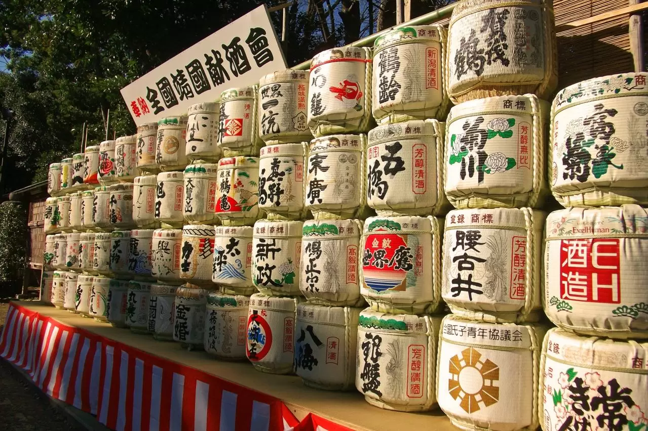 靖国神社・献酒