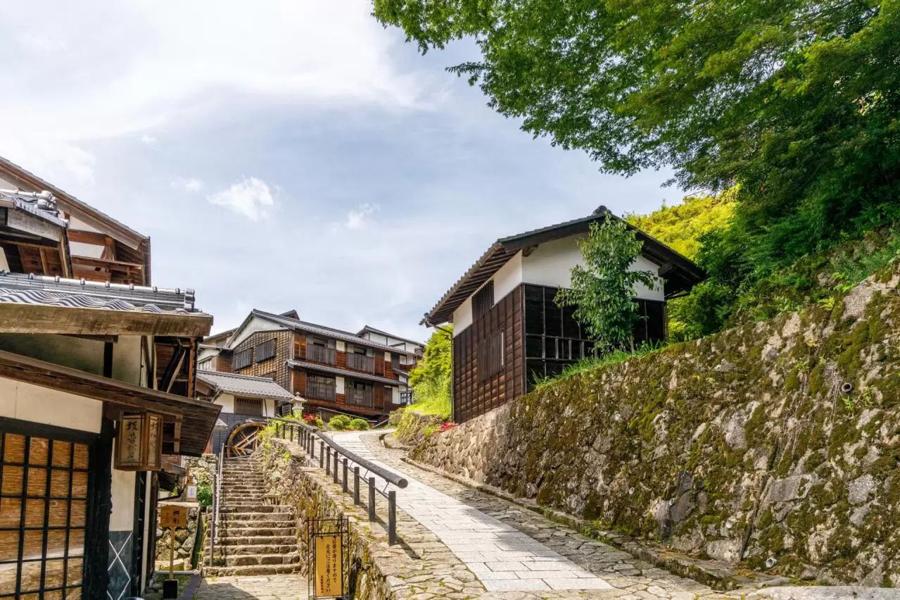 馬籠宿の風景