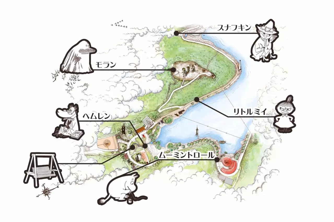 キャラクターオブジェ５体と新たなフォトスポットが登場！