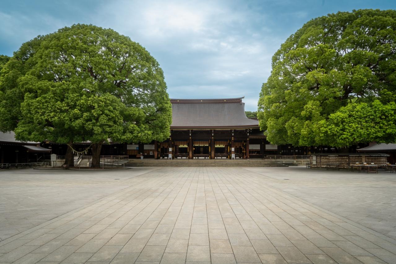 東京　明治神宮　外拝殿