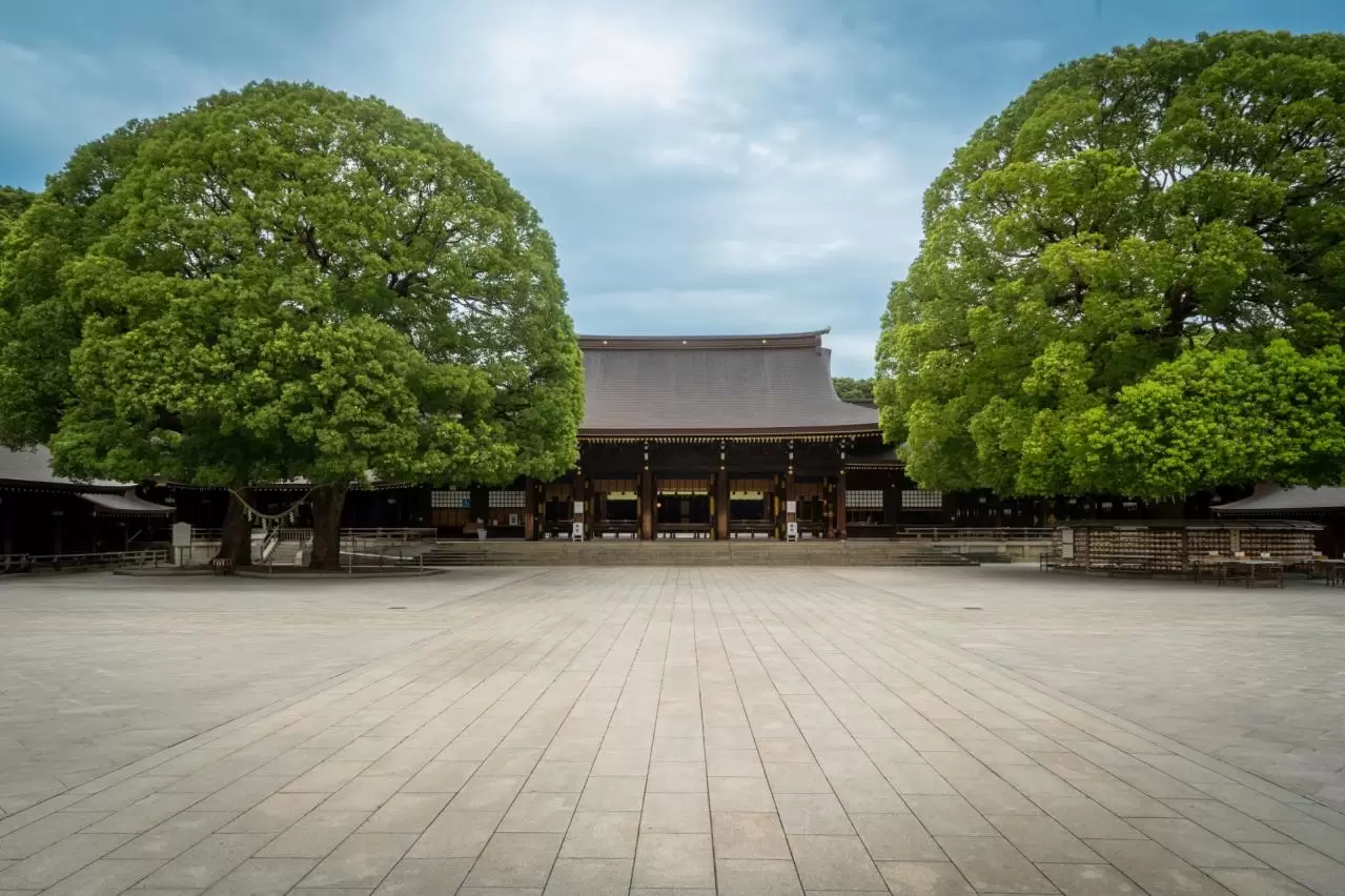 東京　明治神宮　外拝殿