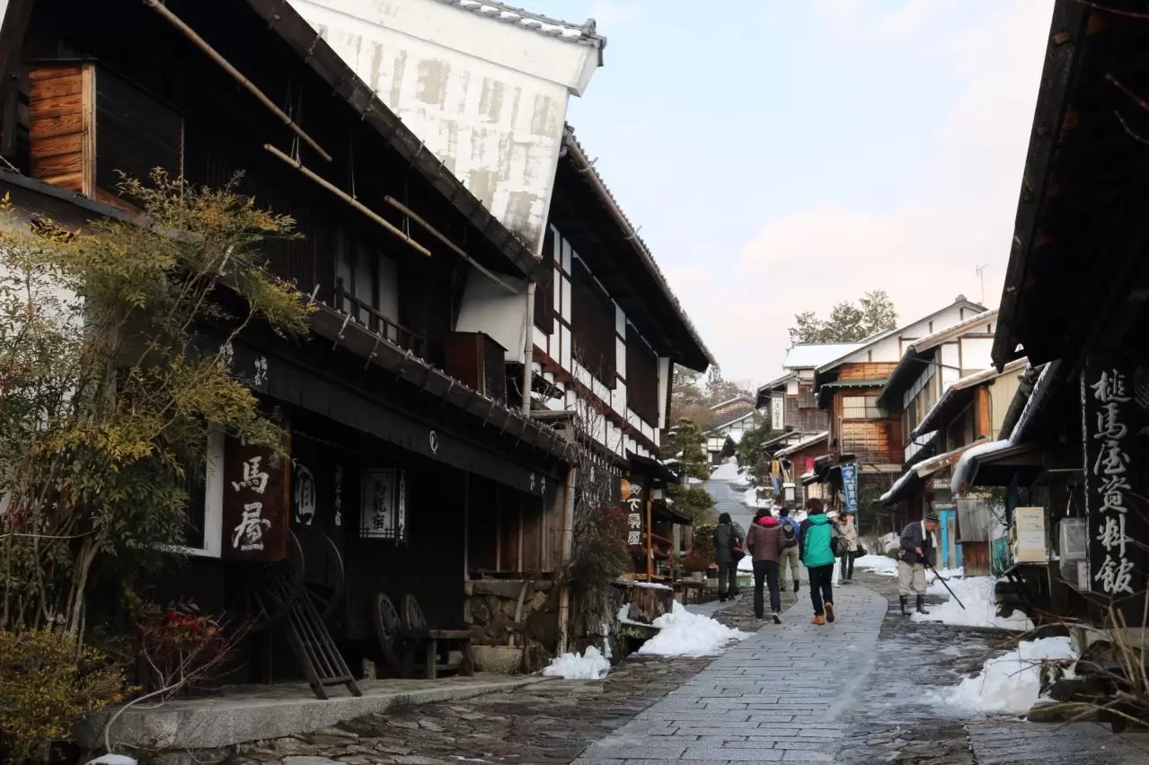 馬籠宿の風景