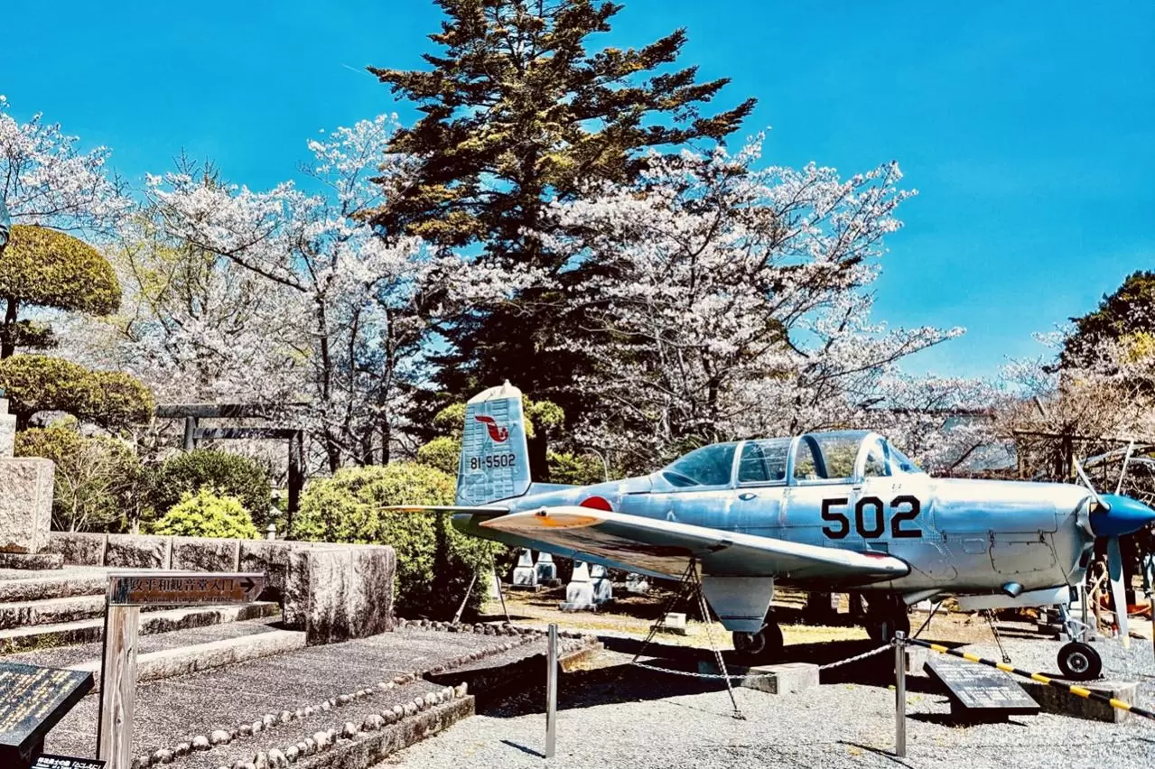知覧平和公園の戦闘機