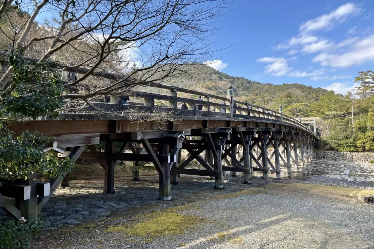 伊勢神宮の宇治橋