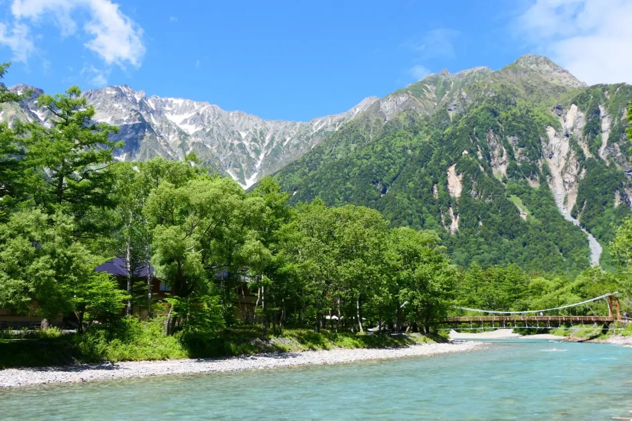 初夏の上高地