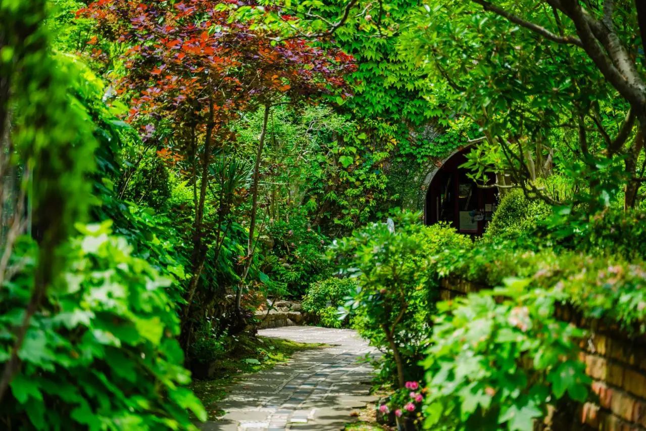 グラバー園の庭園
