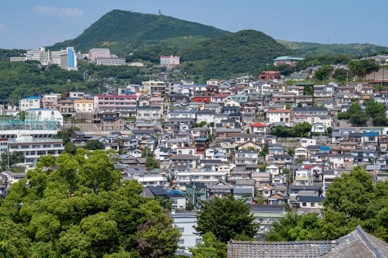 グラバー園からの眺め