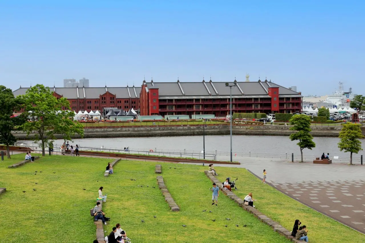 横浜の赤レンガ倉庫