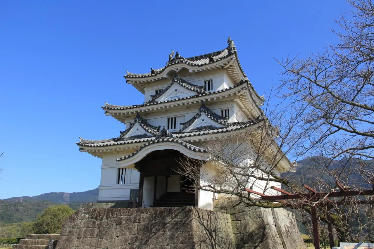愛媛県宇和島市　宇和島城天守閣