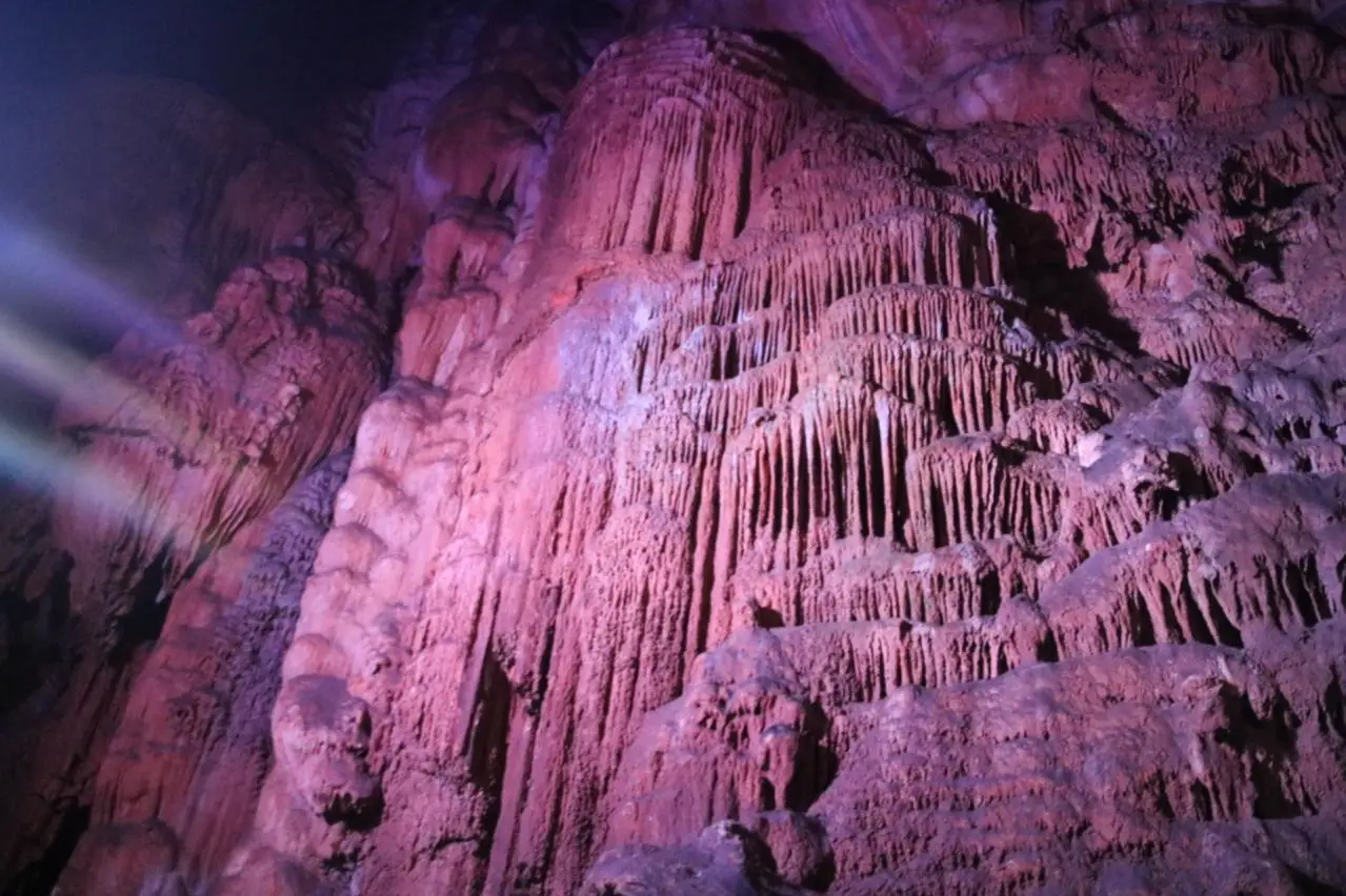  秋芳洞の洞窟内