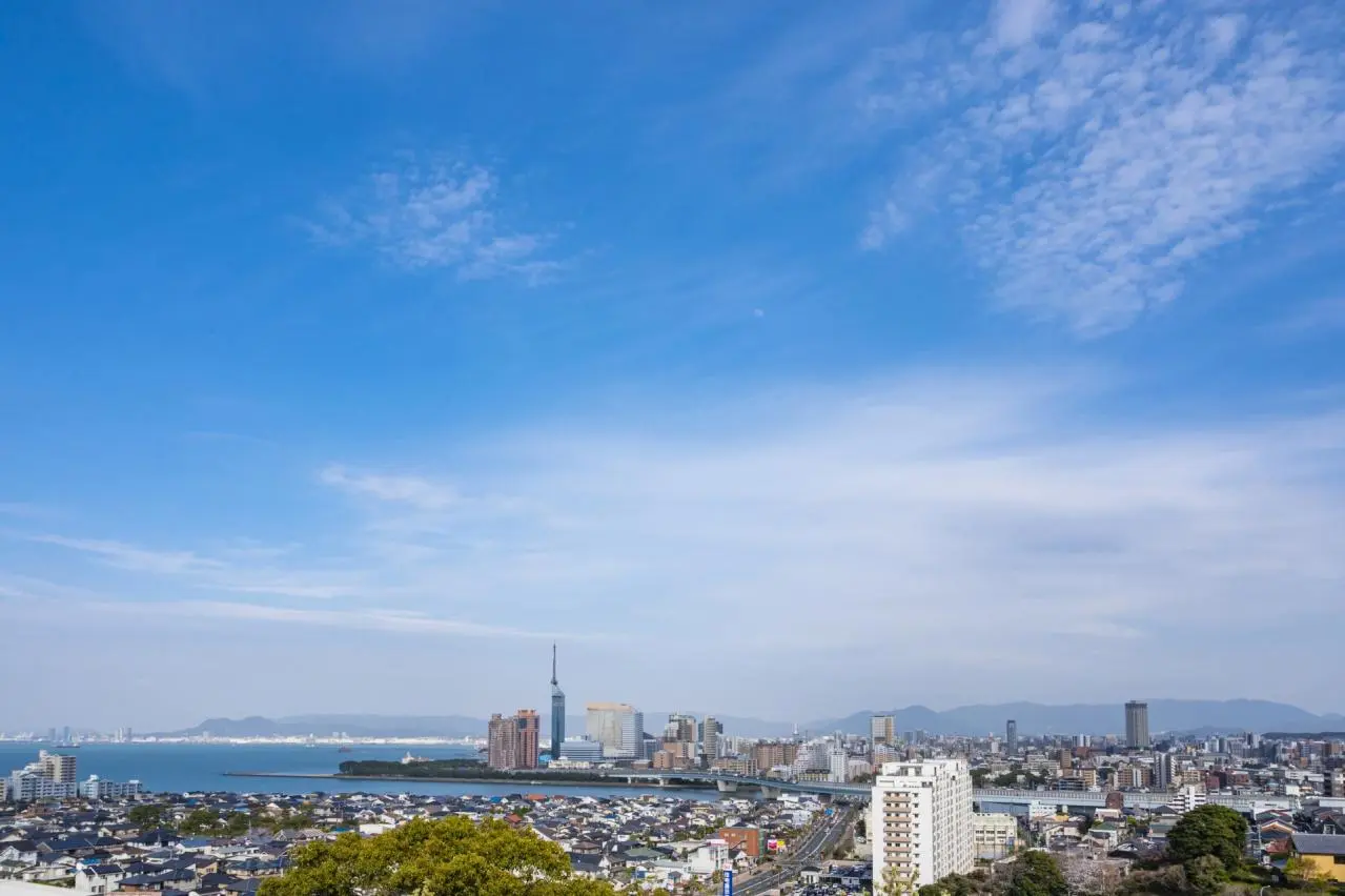 福岡市の街並み