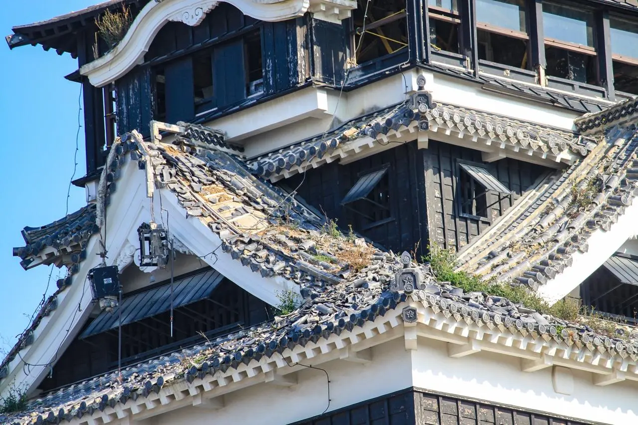 平成28（2016）年の熊本地震による熊本城被災