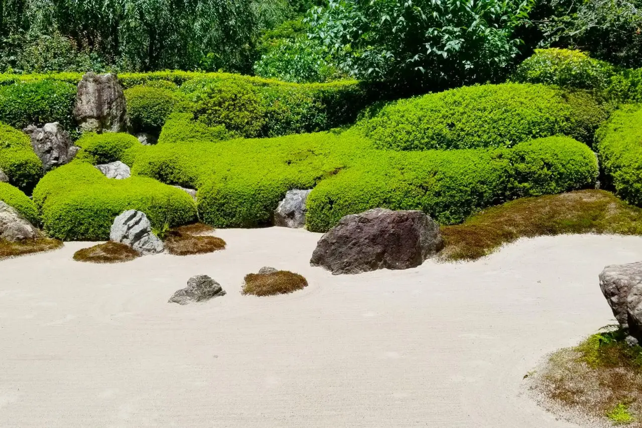 明月院 枯山水庭園