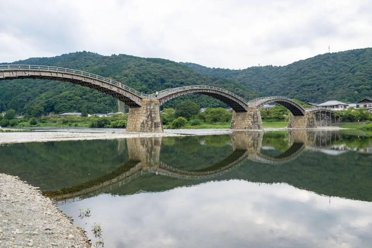 山口県岩国市 錦帯橋の風景