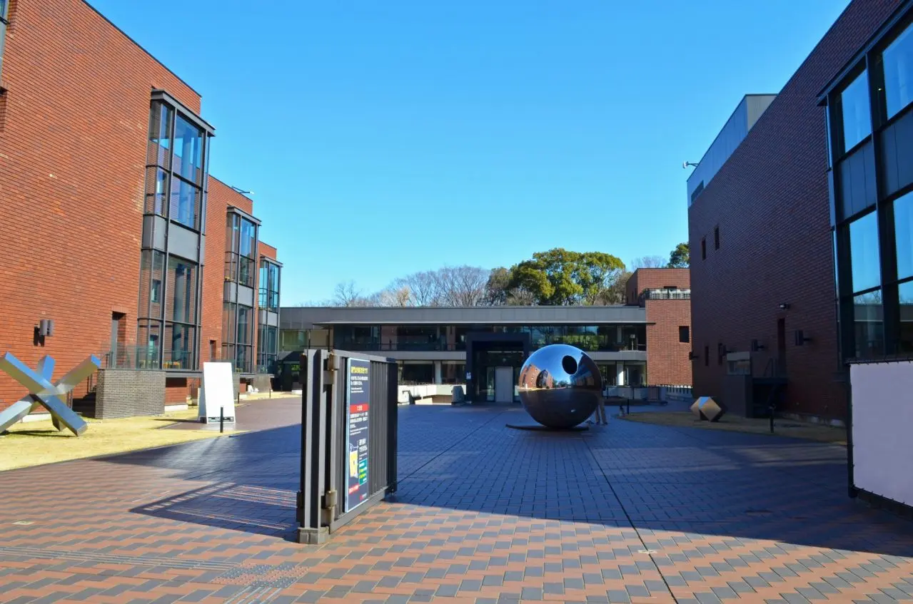 東京都美術館　入場ゲート付近