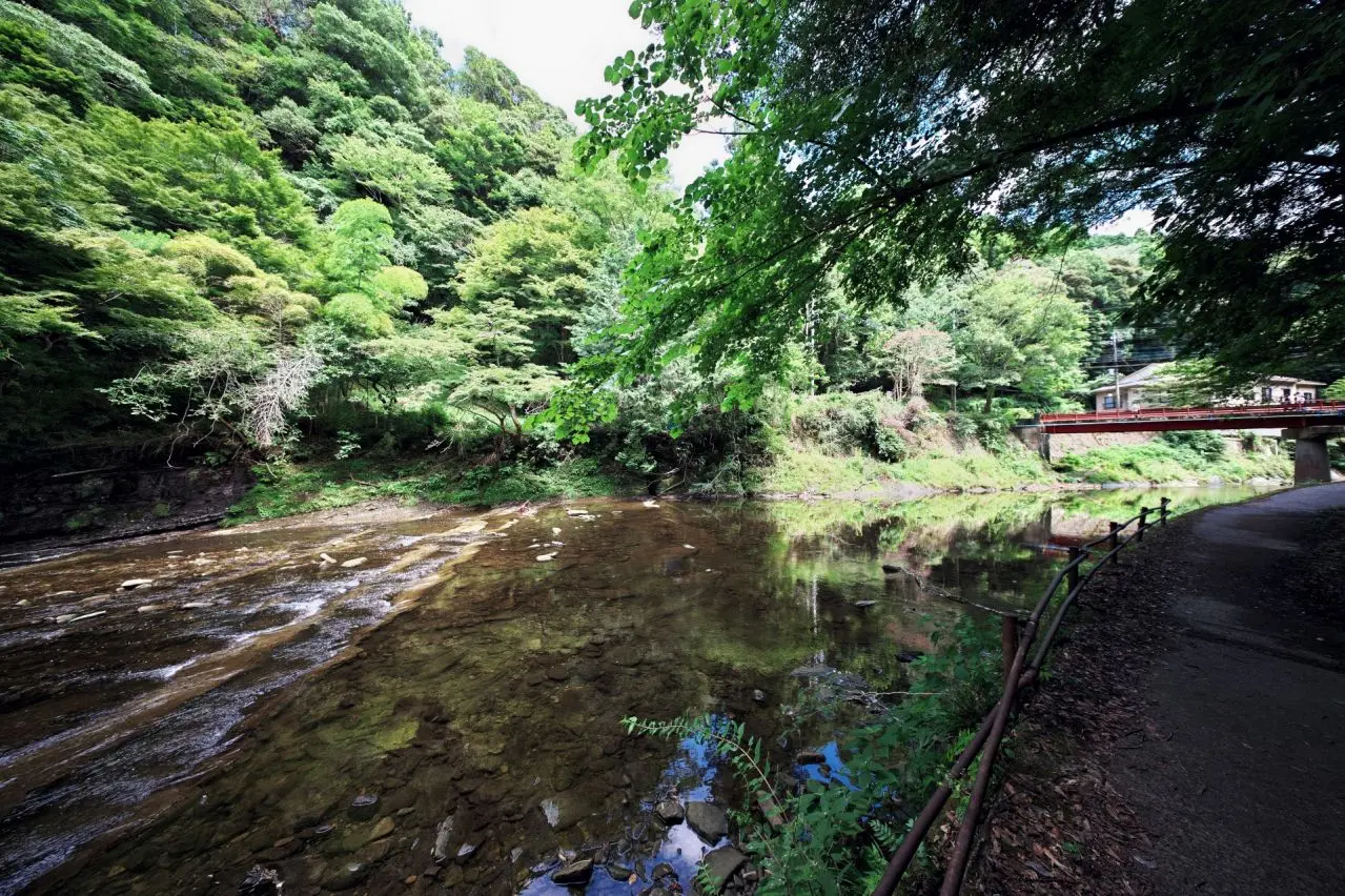 養老渓谷　養老川　共栄橋