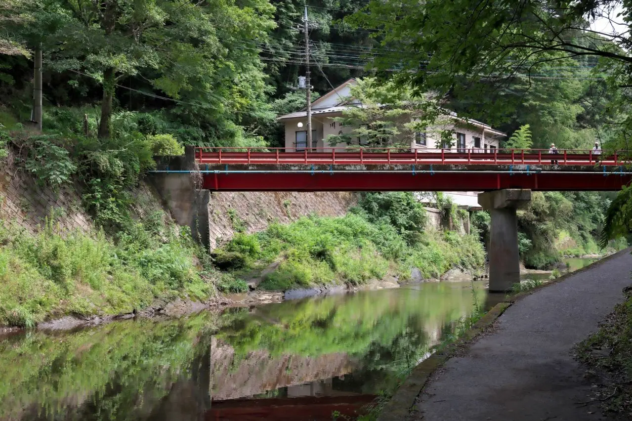 養老渓谷　養老川　共栄橋