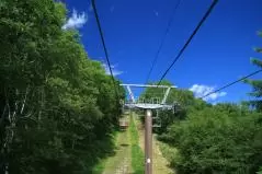 清里テラスへのリフト