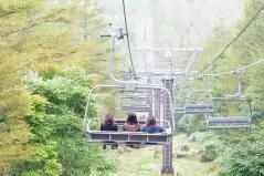 清里テラスへのリフト