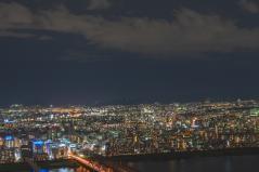 梅田スカイビルからの夜景