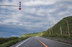 岬を巡る道