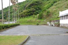 奄美大島・大浜海浜公園の駐車場