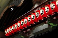 歌舞伎座　提灯