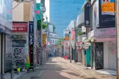 原宿 竹下通り 早朝