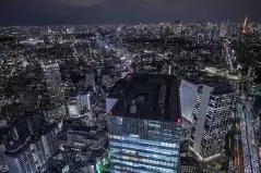 東京都 SHIBUYA SKYからの夜景