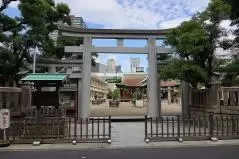 パワースポット 今宮戎神社 鳥居