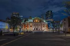 大阪市中央公会堂 夜景