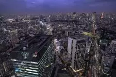 東京都 SHIBUYA SKYからの夜景