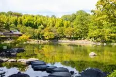 昭和記念公園の日本庭園