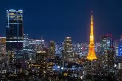 東京タワー 冬ライトアップ夜景
