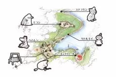 キャラクターオブジェ５体と新たなフォトスポットが登場！