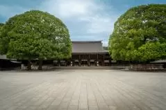 東京　明治神宮　外拝殿